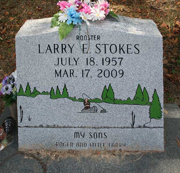 Larry E. Stokes Gravestone Photo