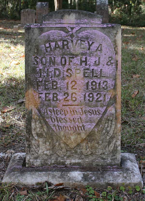 Harvey A. Spell Gravestone Photo
