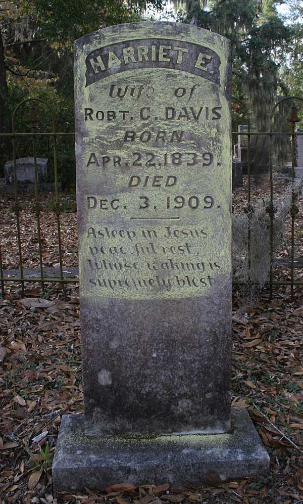 Harriet E. Davis Gravestone Photo