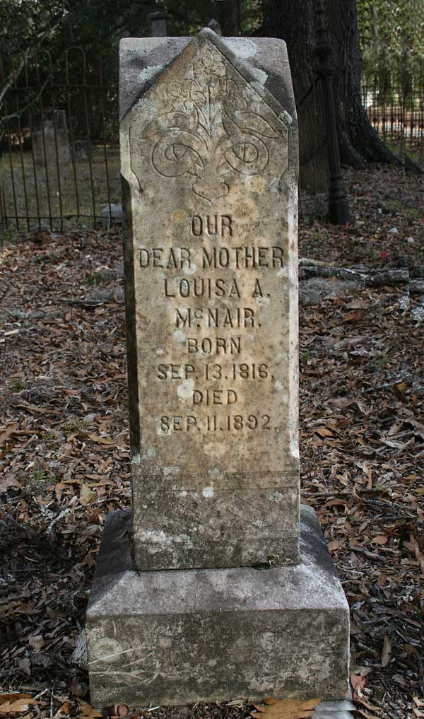 Louisa A. McNair Gravestone Photo