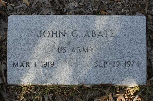 John G. Abate Gravestone Photo