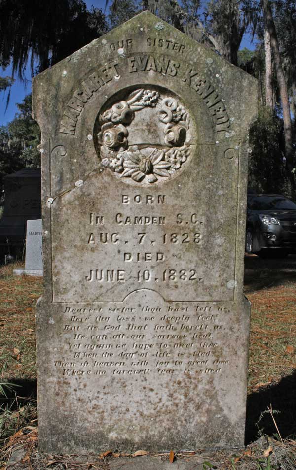 Margaret Evans Kennedy Gravestone Photo