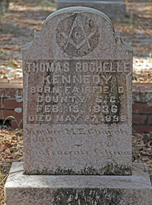 Thomas Rochelle Kennedy Gravestone Photo
