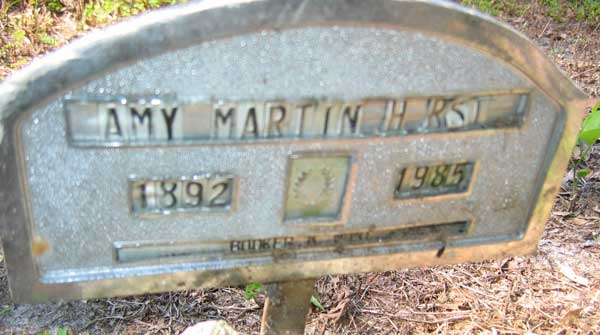 Amy Martin H*rst Gravestone Photo