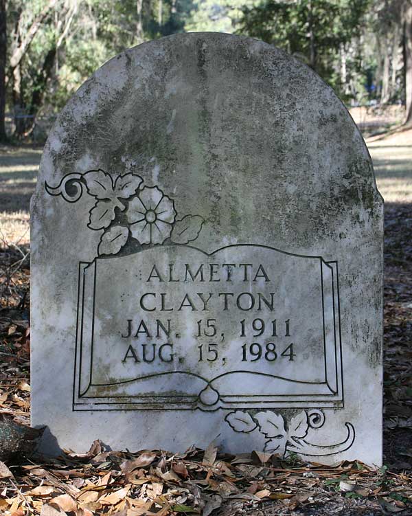 Almetta Clayton Gravestone Photo