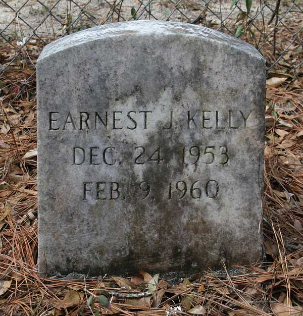 Earnest J. Kelly Gravestone Photo