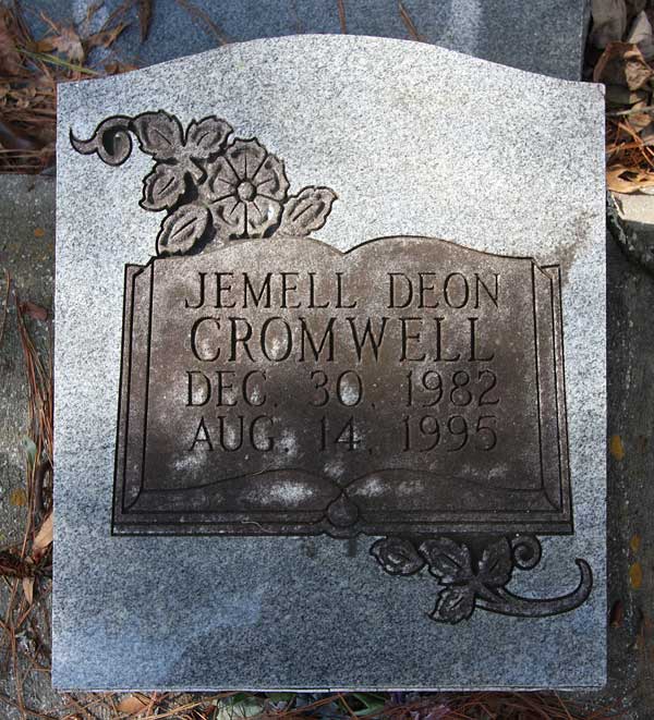Jemell Deon Cromwell Gravestone Photo