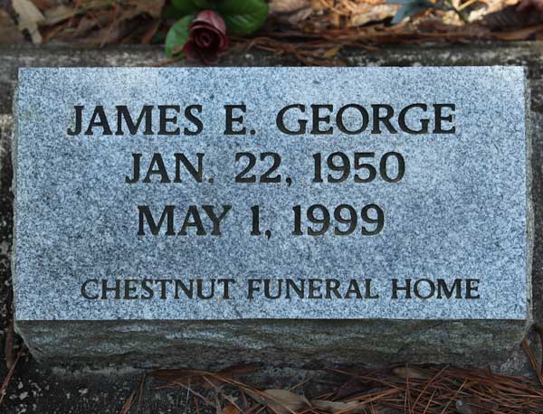 James E. George Gravestone Photo