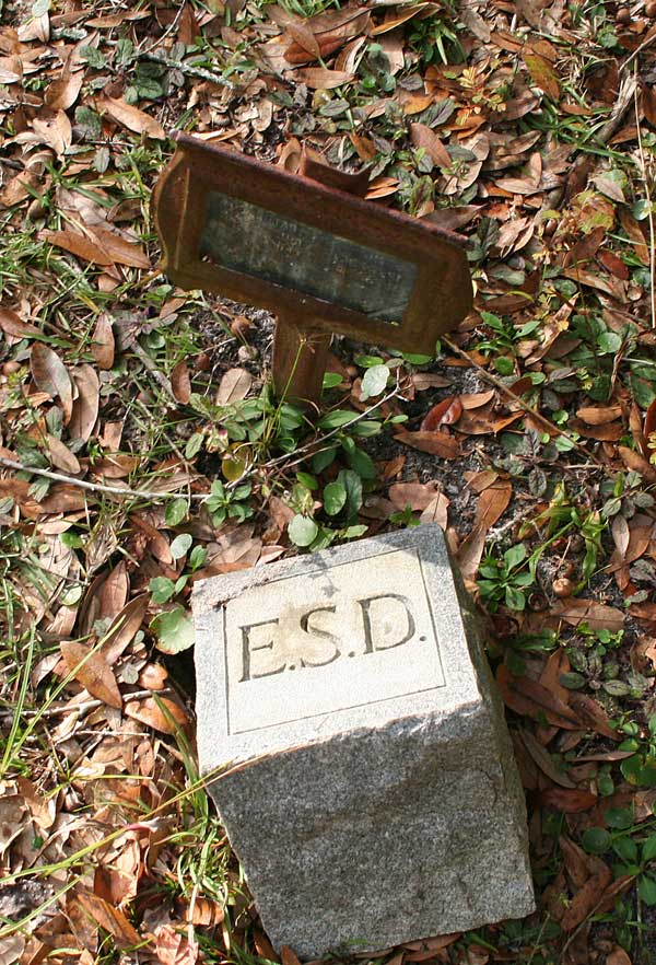  E.S.D. Gravestone Photo