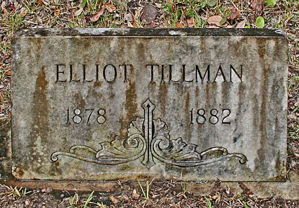 Elliot Tillman Gravestone Photo