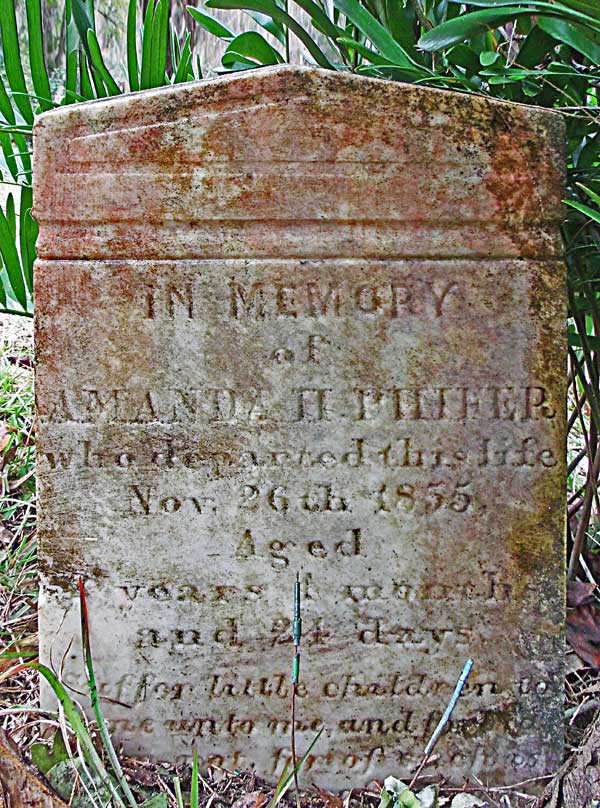 Amanda H. Phifer Gravestone Photo