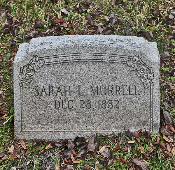 Sarah E. Murrell Gravestone Photo