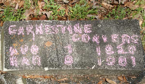 Earnestine Conyers Gravestone Photo