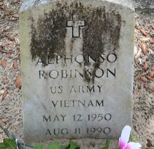 ALPHONSO ROBINSON Gravestone Photo