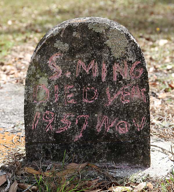 S MING Gravestone Photo