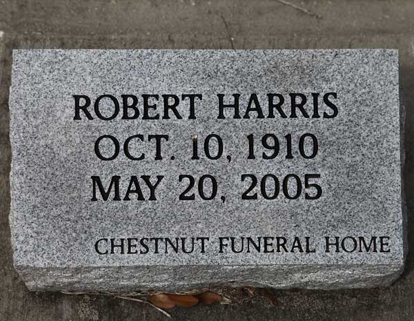 ROBERT HARRIS Gravestone Photo