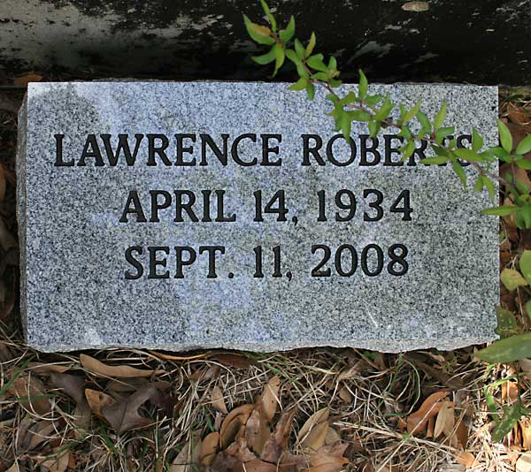 LAWRENCE ROBERTS Gravestone Photo