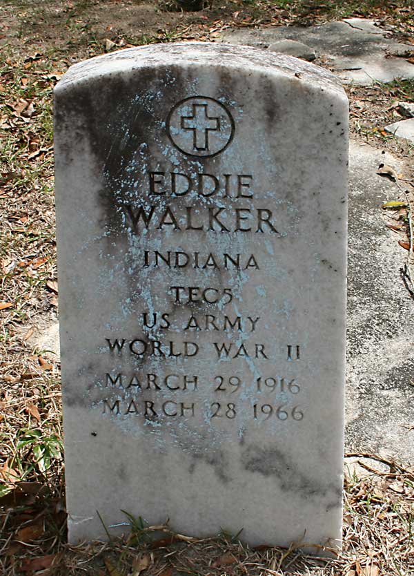 Eddie Walker Gravestone Photo