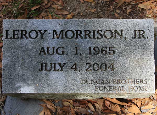 LEROY MORRISON Gravestone Photo