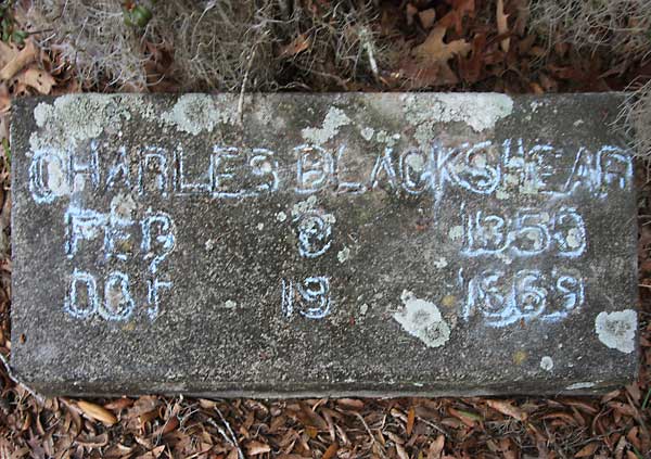 CHARLES BLACKSHEAR Gravestone Photo