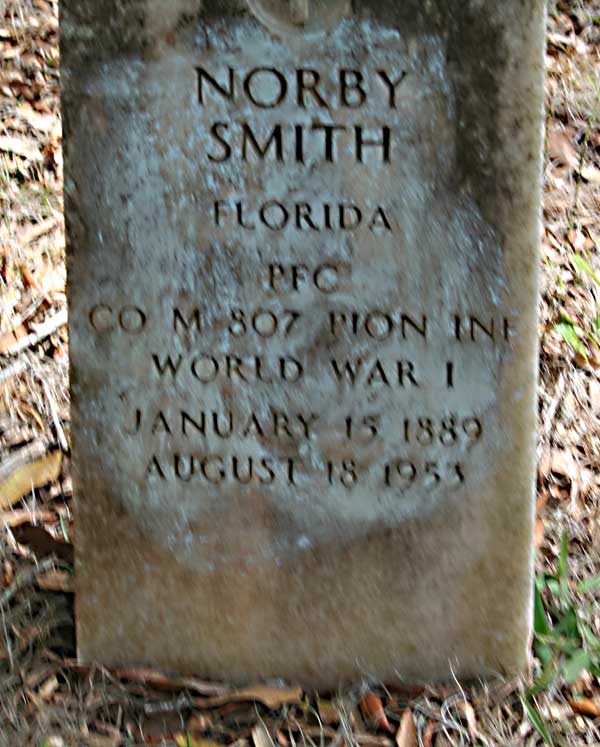 Norby Smith Gravestone Photo