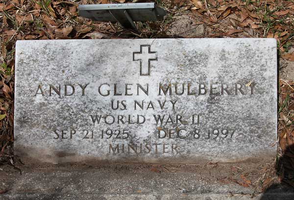 ANDY GLEN MULBERRY Gravestone Photo