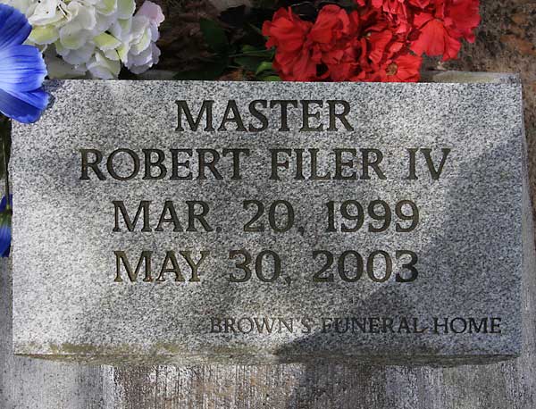 ROBERT FILER Gravestone Photo