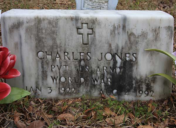 Charles Jones Gravestone Photo