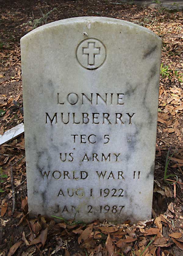LONNIE MULBERRY Gravestone Photo