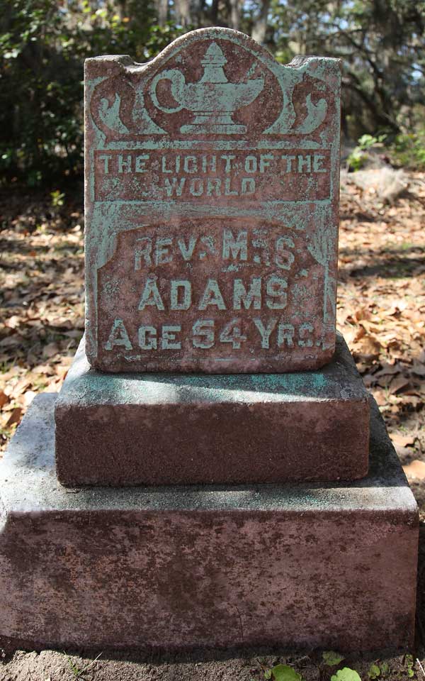 Rev. M. S. Adams Gravestone Photo