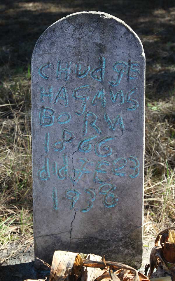 Chudge Hagans Gravestone Photo