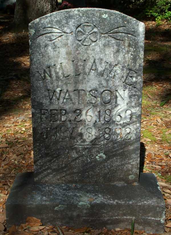 William E. Watson Gravestone Photo