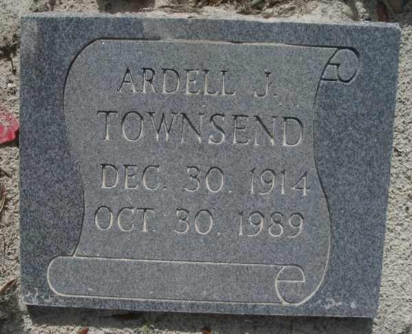 Ardell J. Townsend Gravestone Photo