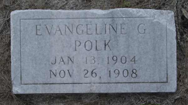Evangeline G. Polk Gravestone Photo