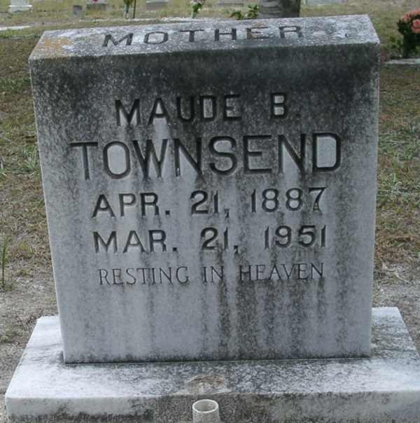 Maude B. Townsend Gravestone Photo