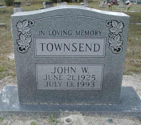 John W. Townsend Gravestone Photo
