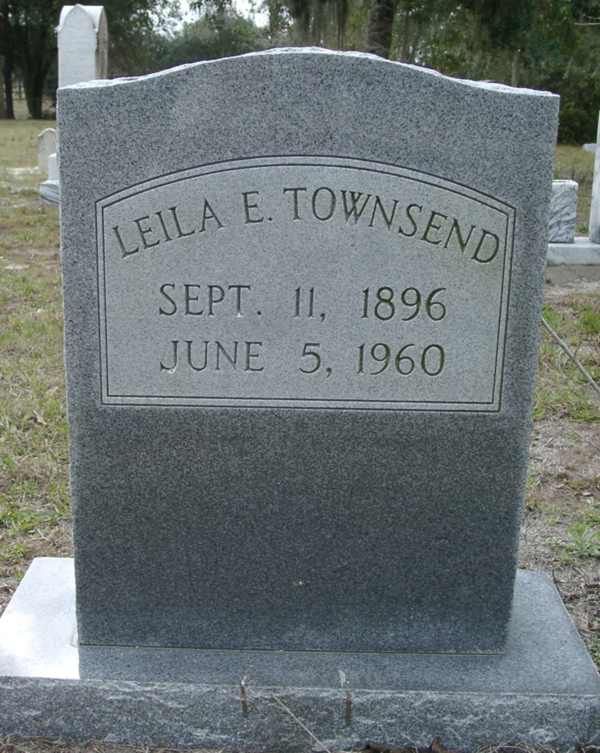 Leila E. Townsend Gravestone Photo