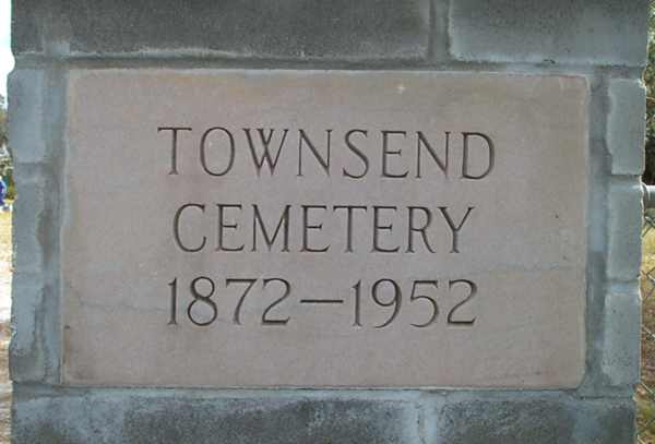  Townsend Cemetery Gravestone Photo