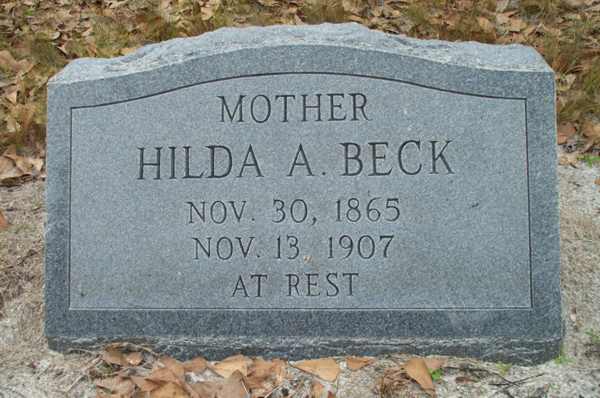 Hilda A. Beck Gravestone Photo