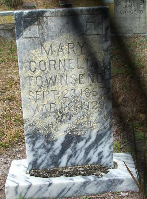 Mary Cornelia Townsend Gravestone Photo