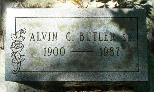 Alvin C. Butler Gravestone Photo