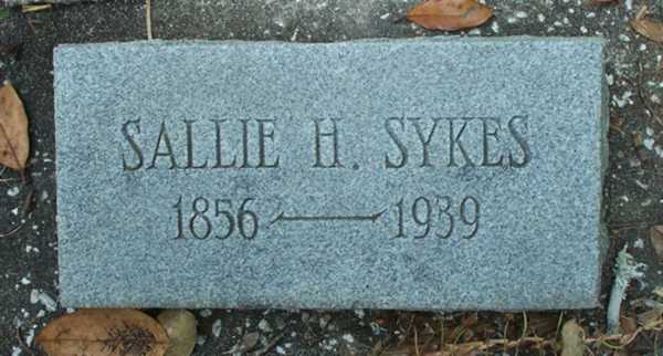 Sallie H. Sykes Gravestone Photo
