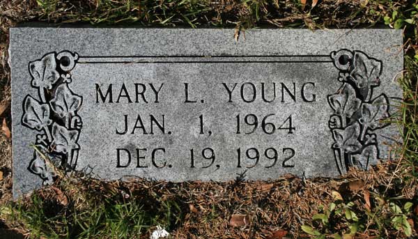 MARY L. YOUNG Gravestone Photo