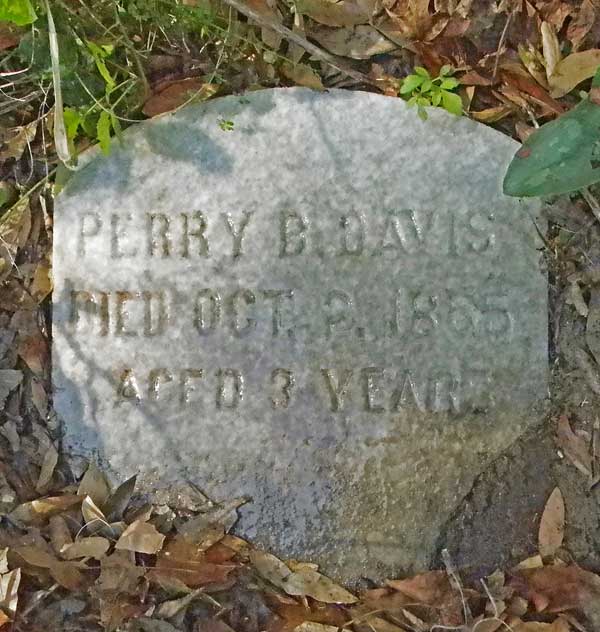 Perry B. Davis Gravestone Photo
