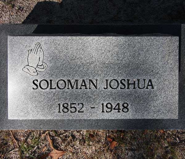Soloman Joshua Gravestone Photo