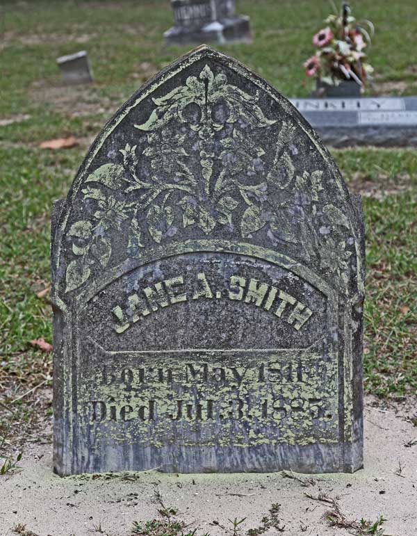 Jane A. Smith Gravestone Photo