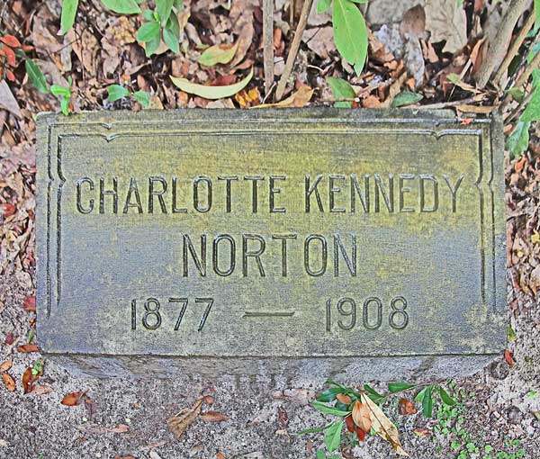 Charlotte Kennedy Norton Gravestone Photo