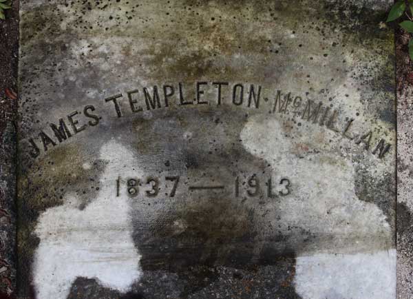 James Templeton McMillan Gravestone Photo