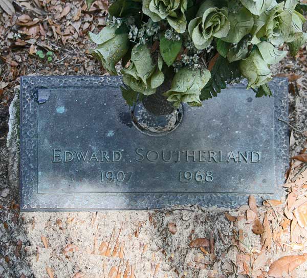 Edward Southerland Gravestone Photo