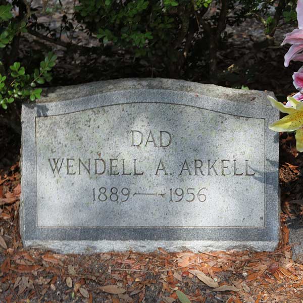 Wendell A. Arkell Gravestone Photo